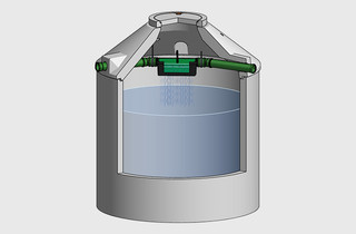 Citerne Family avec filtre jardin